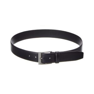 Hugo Boss Almos Leather Belt, Black